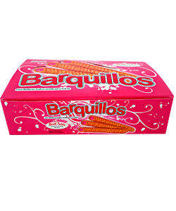 Barquillos de fresa