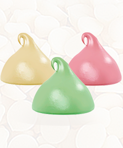 Chips de chocolate de colores